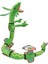 80 cm Rayquaza Büyük Göksel Ejderha Peluş Oyuncak Yeşil Büyük Yılan Peluş Oyuncak (Yurt Dışından) 4