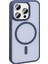 Apple iPhone 15 Pro Max Kılıf Magsafe Şarj Özellikli Mat Arka Yüzey Sio Kapak 3