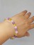Ametist & Pembe Kuvars & Sitrin Tasarım Bileklik 8mm (52398) 1