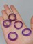 Ametist Taşı Yüzük 6mm Kalınlığında (Standart Ölçü) (51498) 1