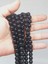 Bileklik Boy Turmalin Taşı Yarım Dizi 9.5mm (51422) (18CM Uzunluğundadır) 1