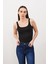 Kadın Marci Siyah Slim Fit Atlet 1