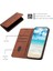 IPhone 16 Pro Max Pu Deri Kart Ekleme Kickstand Için Flip Case (Yurt Dışından) 5