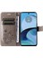Motorola Moto G14 4g Flip Kickstand Manyetik Kapak Için Kılıf Kart Yuvası ile (Yurt Dışından) 4