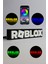 Roblox - Rgb LED Işıklı 3 Boyutlu Tabela - 20CM x 4cm x 2cm (Bluetooth Kontrollü) 1