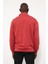 Erkek Bruce Gül Kurusu Dik Yaka Yarım Fermuarlı Pamuklu Sweatshirt 4