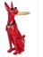 Waıter Red Dog 26X37X80 cm 1