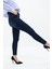 Kadın Yüksek Bel Lacivert Jean Pantolon 6178-23 2