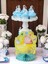 Baby Shower Parti Süsü Baby Temalı Petek Masa Süsü Mavi 1