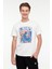 Ml Wılly 11Ds1006 4Fx Ekru Erkek Kısa Kol T-Shirt 1