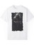 Tapınak Şovalye Baskılı Pamuklu Beyaz Unisex Oversize Tişört 1