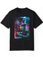 Joker Baskılı Pamuklu Unisex Oversize Tişört 1