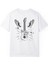 Rock Gitar Baskılı Unisex Oversize Pamuklu Tişört 1