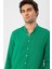 Ördek Yeşili Hakim Yaka Erkek Gömlek 5