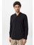 Siyah Erkek Uzun Kol Gömlek 6