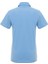 Erkek Gökmavi Düz Renkli Gömlek Yakalı Polo T-Shirt 4