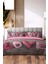 Amor Home Sevgililer Günü Çift Kişilik Pamuk Saten Nevresim Love Wood 1