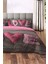 Amor Home Sevgililer Günü Çift Kişilik Pamuk Saten Nevresim Love Wood 3