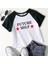 Siyah Raglan Future Milf Kısa Kollu Crop T-Shirt 2