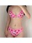 Pembe Strawberry Hello Kitty Bikini Takımı 2