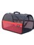 Flybag Voyager Fileli Model Kedi Köpek Taşıma Çantaları - Kırmızı-Siyah 1