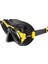 Naxos Dalış Maskesi Black/yellow 3