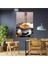 Modern Kahve Fincan Cafe Restaurant Kanvas Tablo 2
