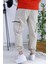 Erkek Paraşüt Kumaş Kargo Jogger Pantalon 1 5