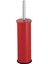 Dekoratif Klozet Fırça Seti Kırmızı 36 cm 1