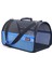 Flybag Voyager Fileli Model Kedi Köpek Taşıma Çantaları - Mavi-Siyah 3