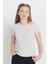 Slim Fit Dar Kesim Pamuklu Esnek Bisiklet Yaka Tişört 3