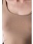 Rib Basic Bej Cami Atlet 4