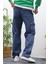 Erkek Baggy Kot Pantolon Kargo Cepli 1