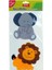 Sticker 3D Keçe Hayvanlar Fil-Aslan -STS011 1