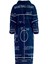 Basketball Court Navyblue - Basketbol Sahası Bornoz 1
