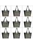 Sarı Erkek Çanta Özel Logo Marka Özel Etiket Su Geçirmez Premium 300D Oxford Rpet Tote Evrak Çantası Adam El Çantası Iş Için (Yurt Dışından) 3