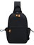 Siyah Moda Erkek Rahat Açık Günlük Omuz Çantası Crossbody Çanta Oxford Kumaş Su Geçirmez Göğüs Çantası (Yurt Dışından) 1