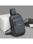 Gri + Altın Erkek Crossbody Çanta Büyük Kapasiteli Su Geçirmez Eğlence Çok Fonksiyonlu Göğüs Çantası Omuz Çantası Erkekler Için NE871 (Yurt Dışından) 1