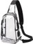 Şeffaf HR115 Erkek USB Şarjlı Yeni Göğüs Çantası Moda Pvc Şeffaf Su Geçirmez Omuz Çantası Teknolojisi Moda Trendi Crossbody Çanta (Yurt Dışından) 1