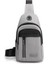 Gri-1 9 Seçenekleri Erkekler Basit Crossbody Omuz Saklama Torbaları Kısa Seyahat Haberciler Çanta Koşu Göğüs Paketi (Yurt Dışından) 1