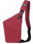 Kırmızı Anti-Hırsızlık Erkek Göğüs Çantası Tek Omuz Erkek Yeni Kapmak Çanta Depolama Tek Omuz Sırt Çantası Crossbody Çanta Kadın (Yurt Dışından) 1