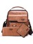 Haki + Kısa Cüzdan + Çanta Erkek Omuz Çantası Erkek Crossbody Çanta Büyük Kapasiteli Yeni Rahat Çanta Çanta (Yurt Dışından) 1