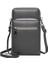 Gri Kore Versiyonu Erkek Omuz Çantası Cep Telefonu Anahtar Çantası Büyük Kapasiteli Spor Crossbody Çanta (Yurt Dışından) 1