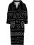 Dark Aztec - Etnik Desenli Bornoz 1