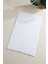 Plain Tekli Banyo Paspası %100 Pamuk 60x100 Beyaz 1
