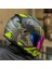 Rapıd 2 Raven Mat Siyah-Gri-Neon Sarı Kask 1