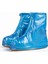 L Silikon Yağmur Koruyucu Ayakkabı Kılıfı Kaymaz Su Kir Geçirmez Mavi L 1