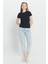 Slim Fit Dar Kesim Pamuklu Esnek Bisiklet Yaka Tişört 2