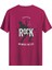 Gitar Baskılı Slim Fit Tişört Bisiklet Yaka T-Shirt 2
