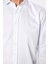 Erkek Modern Slim Fit Dar Kesim Uzun Kollu Pamuklu Çizgili 4 Mevsim Italyan Yaka Gömlek 4